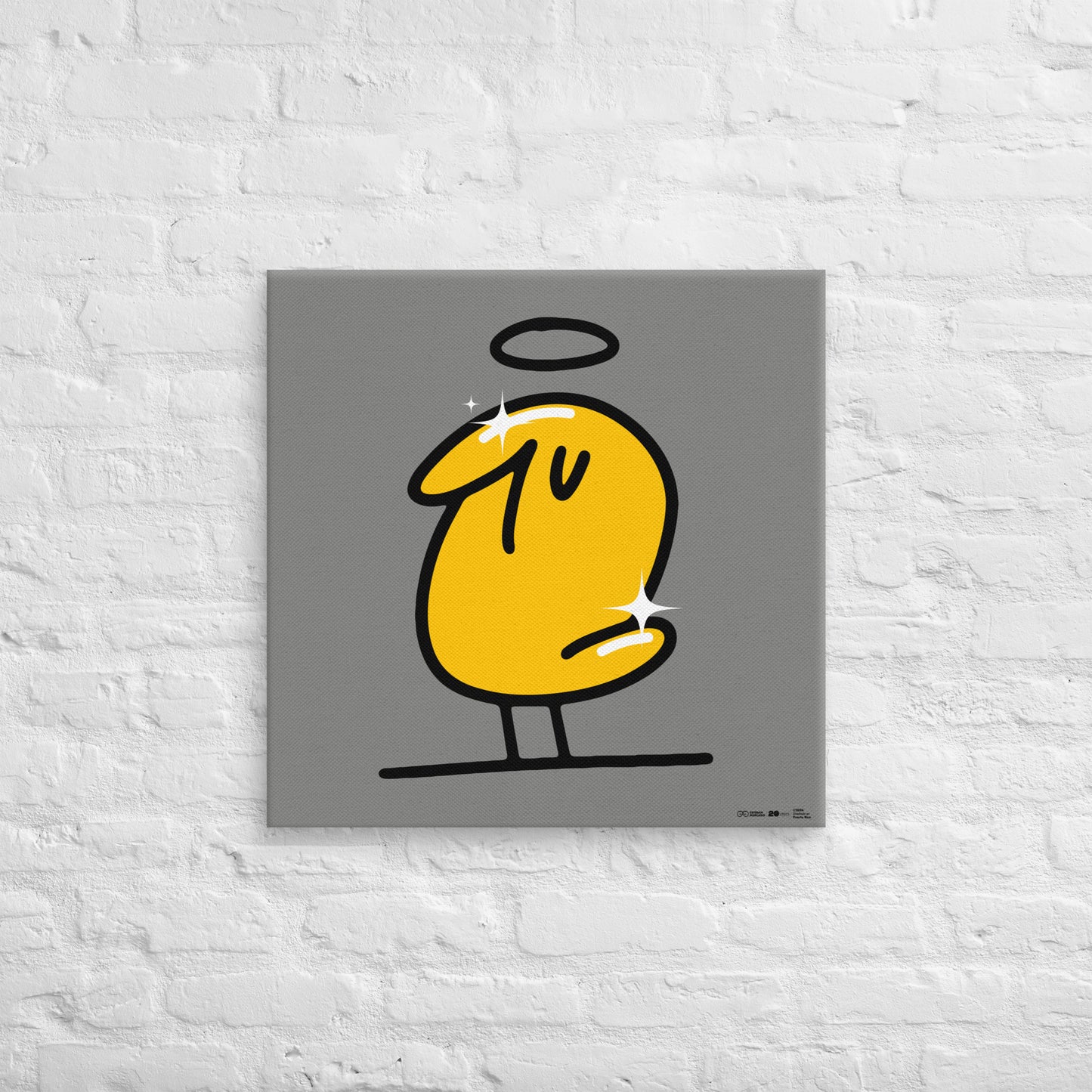 FISU bird 20th annviersary Limited Edition museum quality canvas (golden bird)