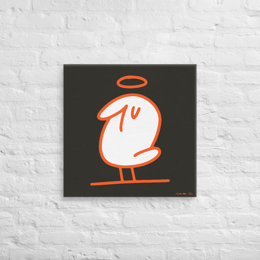 FISU bird 20th annviersary Limited Edition museum quality canvas (SF black)