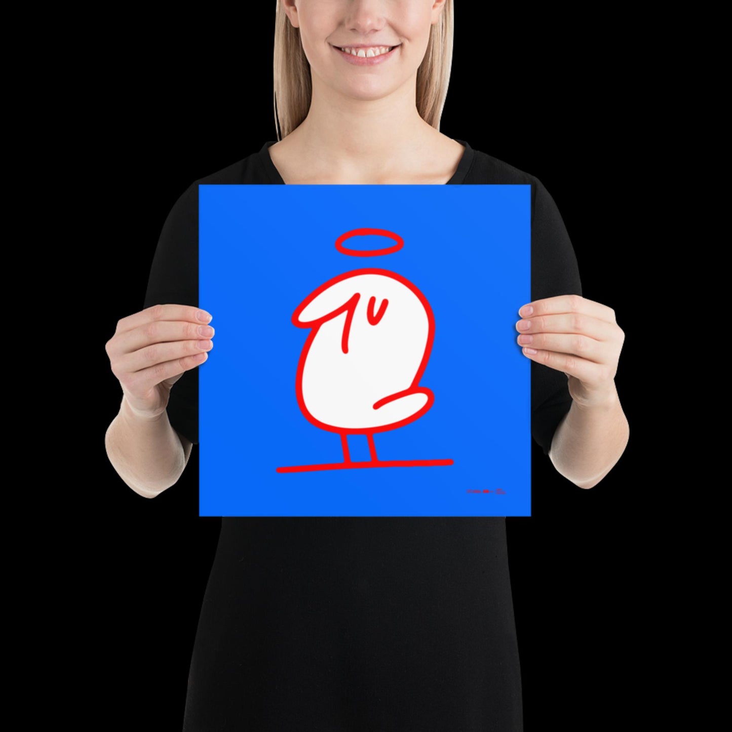 FISU bird 20th annviersary Limited Edition Fine art print (12" x 12")