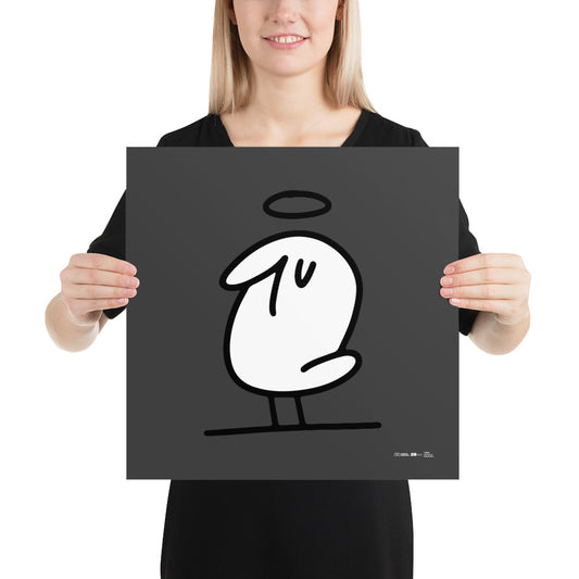 FISU bird 20th annviersary Limited Edition Fine art print (16" x 16")